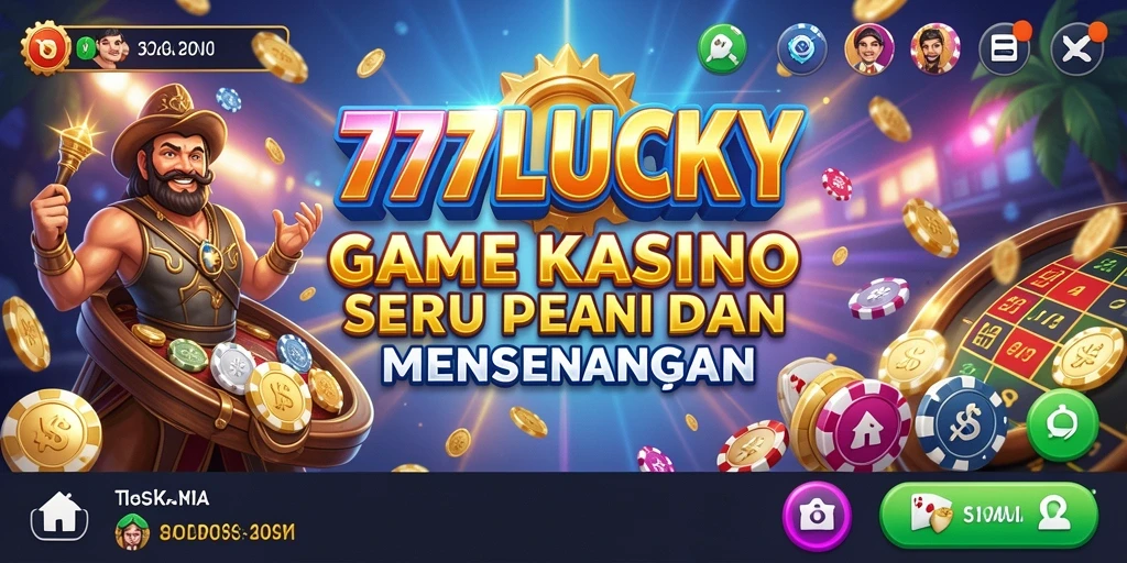 Gameplay 777LUCKY yang mendebarkan dan penuh aksi.
