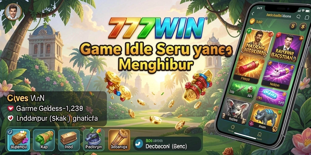 Tampilan gameplay 777WIN dengan elemen Idle yang menarik.