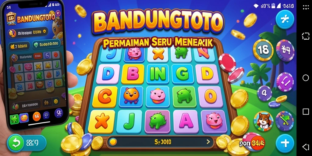 Tampilan gameplay seru dari permainan Bingo BANDUNGTOTO.
