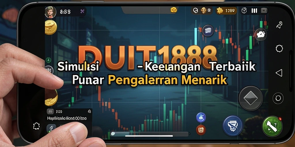 Tampilan gameplay <strong>DUIT188</strong> yang mendalam dan mendidik tentang simulasi keuangan.