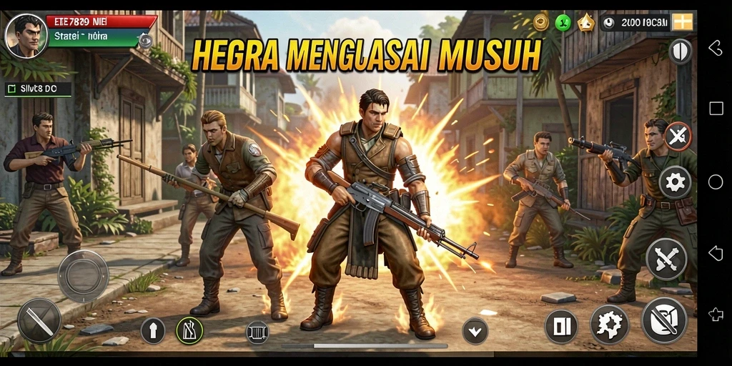Tampilan gameplay strategis yang mendebarkan di EE789.