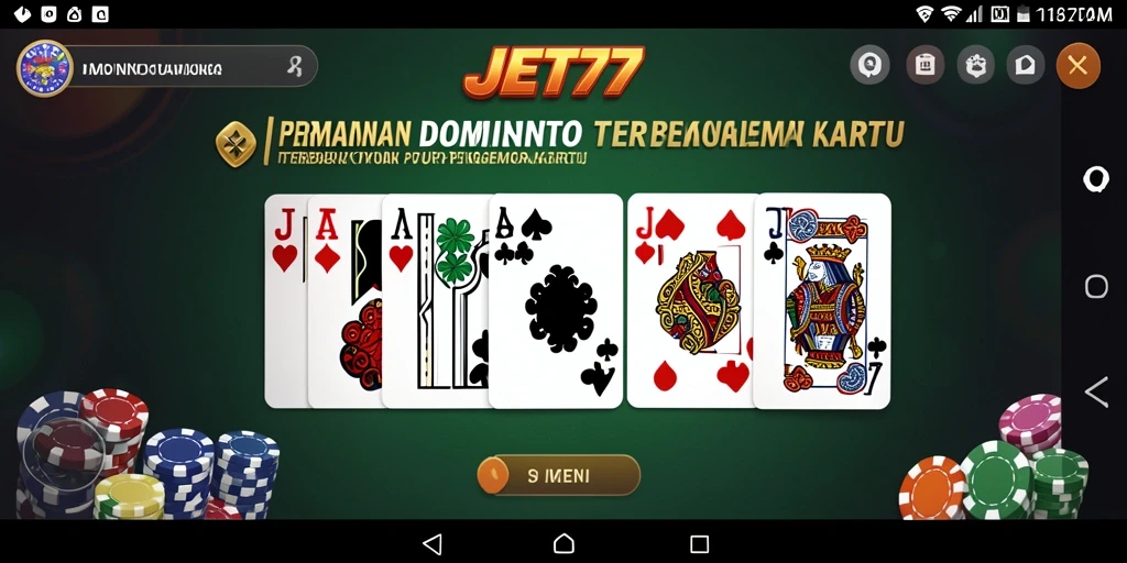 Tampilan gameplay seru dan menarik di JET77.