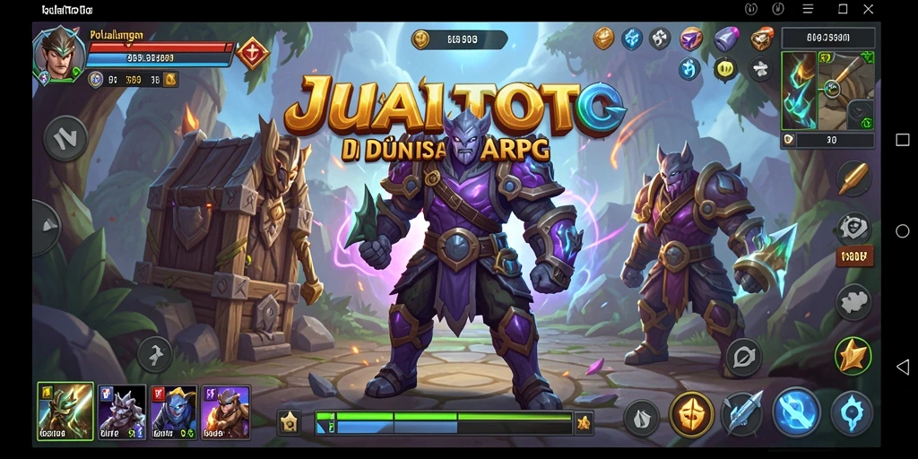 Screenshot gameplay ARPG yang menarik di JUALTOTO.