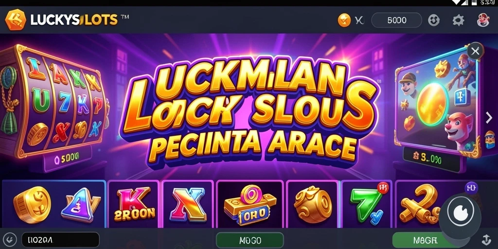 Tampilan gameplay menarik dari LUCKYSLOTS yang menjanjikan kesenangan.