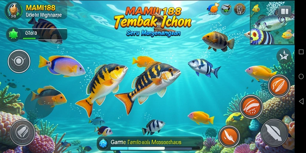 Gameplay seru menembak ikan di MAMI188.