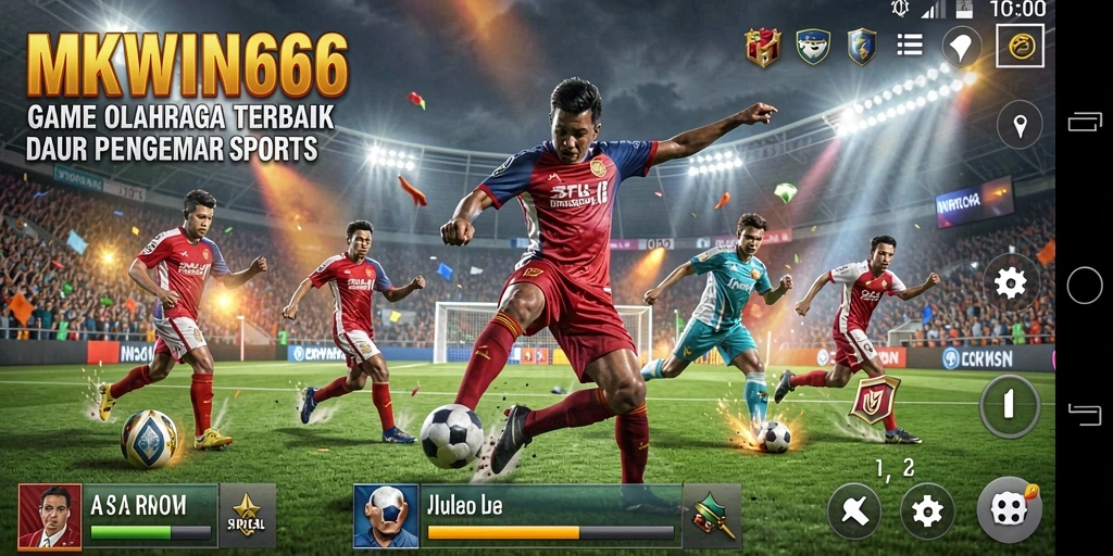 Tampilan gameplay MKWIN666 yang menegangkan dan penuh aksi.