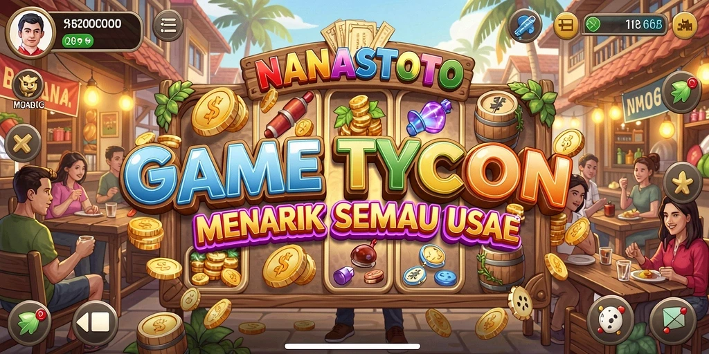 Screenshot menampilkan gameplay NANASTOTO yang seru dan penuh strategi.