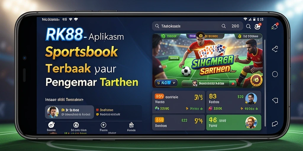 Tampilan gameplay menarik dari aplikasi Sportsbook RK88.
