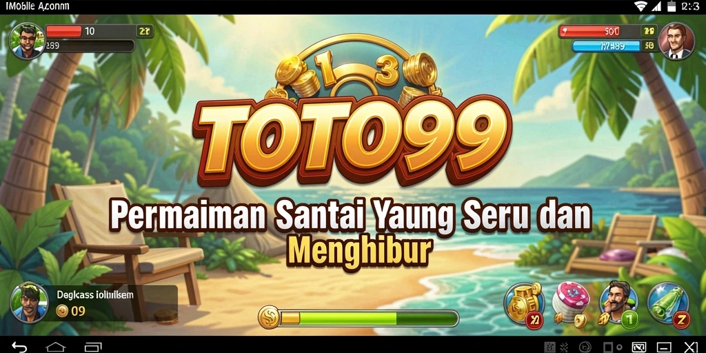 Tampilan gameplay seru dalam TOTO99 dengan aksi yang menyenangkan.